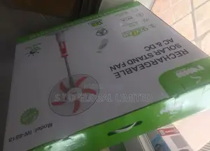 Brand New Rechargeable 18'' IWIN Solar Stand Fan