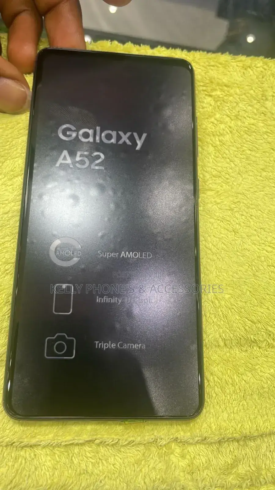 New Samsung Galaxy A52 5G 128 GB Black