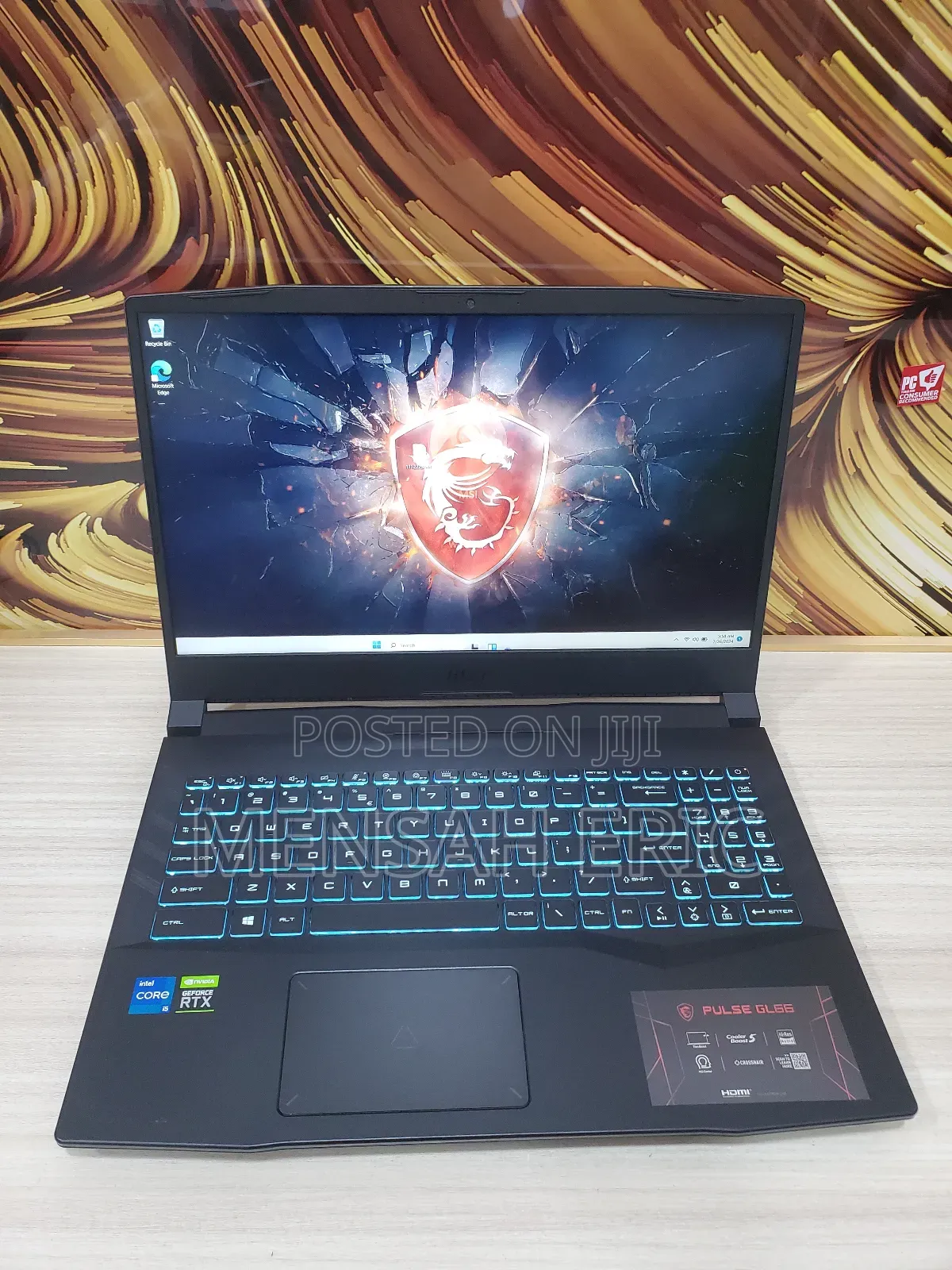 Laptop MSI Pulse GL66 8GB Intel Core I5 SSD 512GB