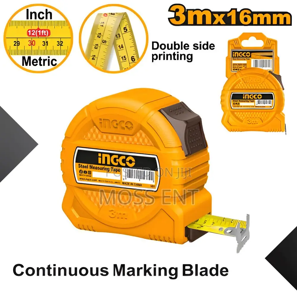 Steel Measuring Tape 3x16mm Ss - Hsmt39316