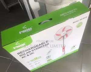 Wonderful IWIN 18'' Rechargeable Solar Stand Fan