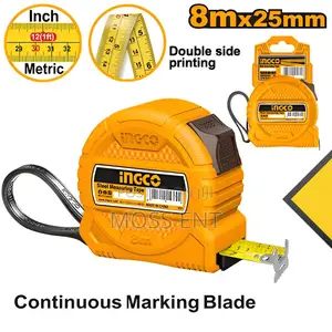Steel Measuring Tape 8mx25mm - Hsmt39825