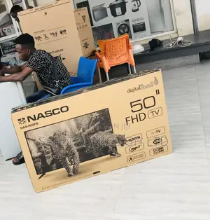 Boxed Satellite Led (Black) Nasco Digital 50 Inch Tv