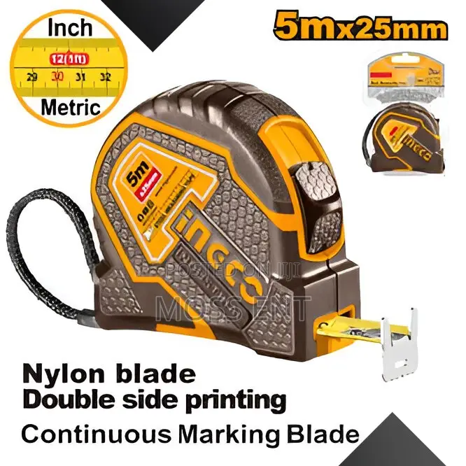 Steel Measuring Tape 5mx25mm - Ind - Hsmt8805