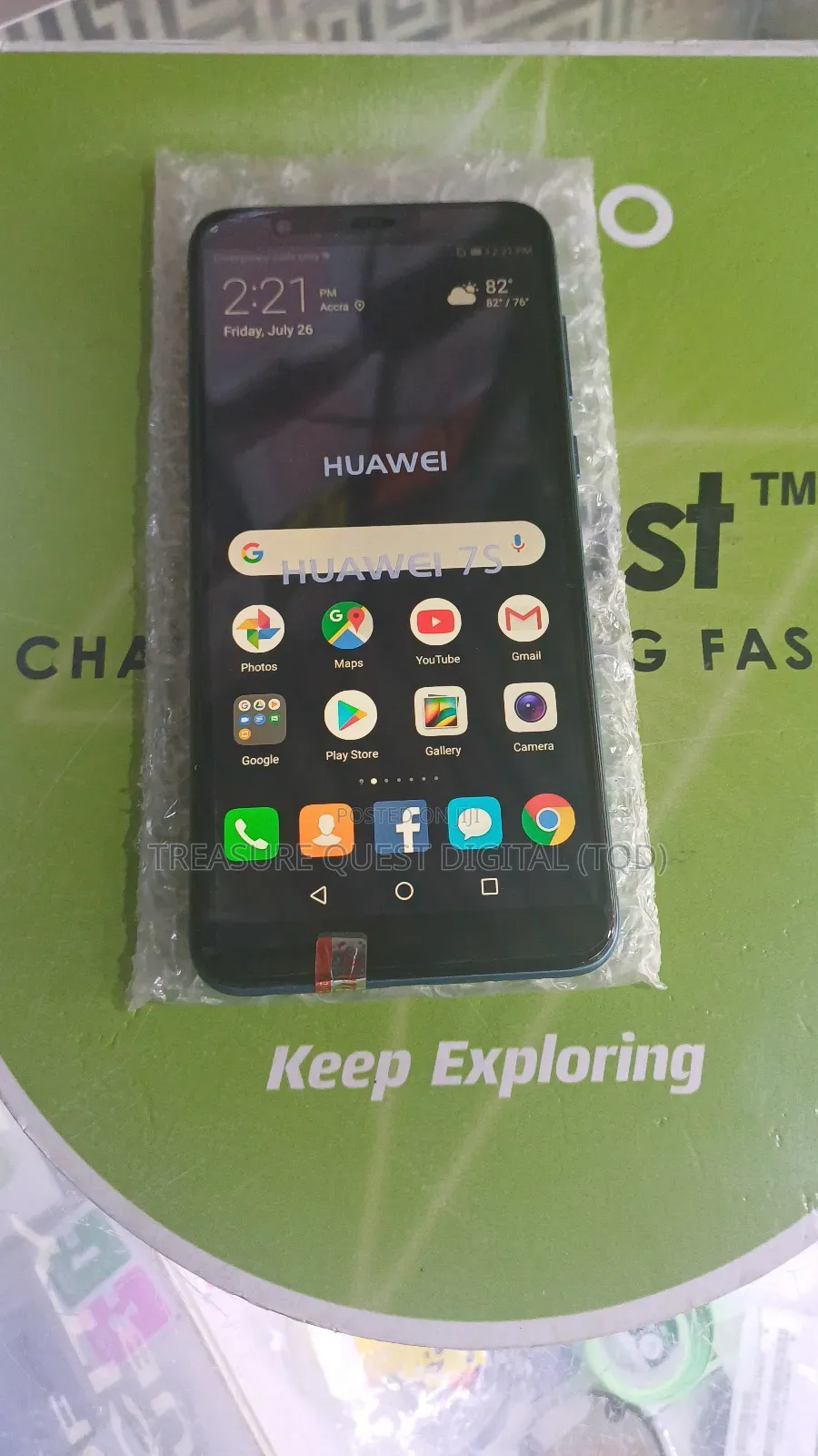 Huawei Enjoy 7s 64 GB Blue