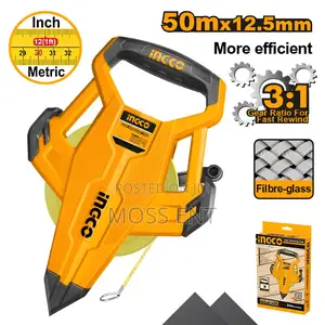 Fibreglass Measuring Tape 50mx12.5mm - Hfmt8350