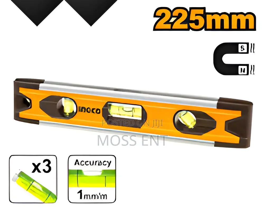 Mini Spirit Level 225mm - Hmsl01030