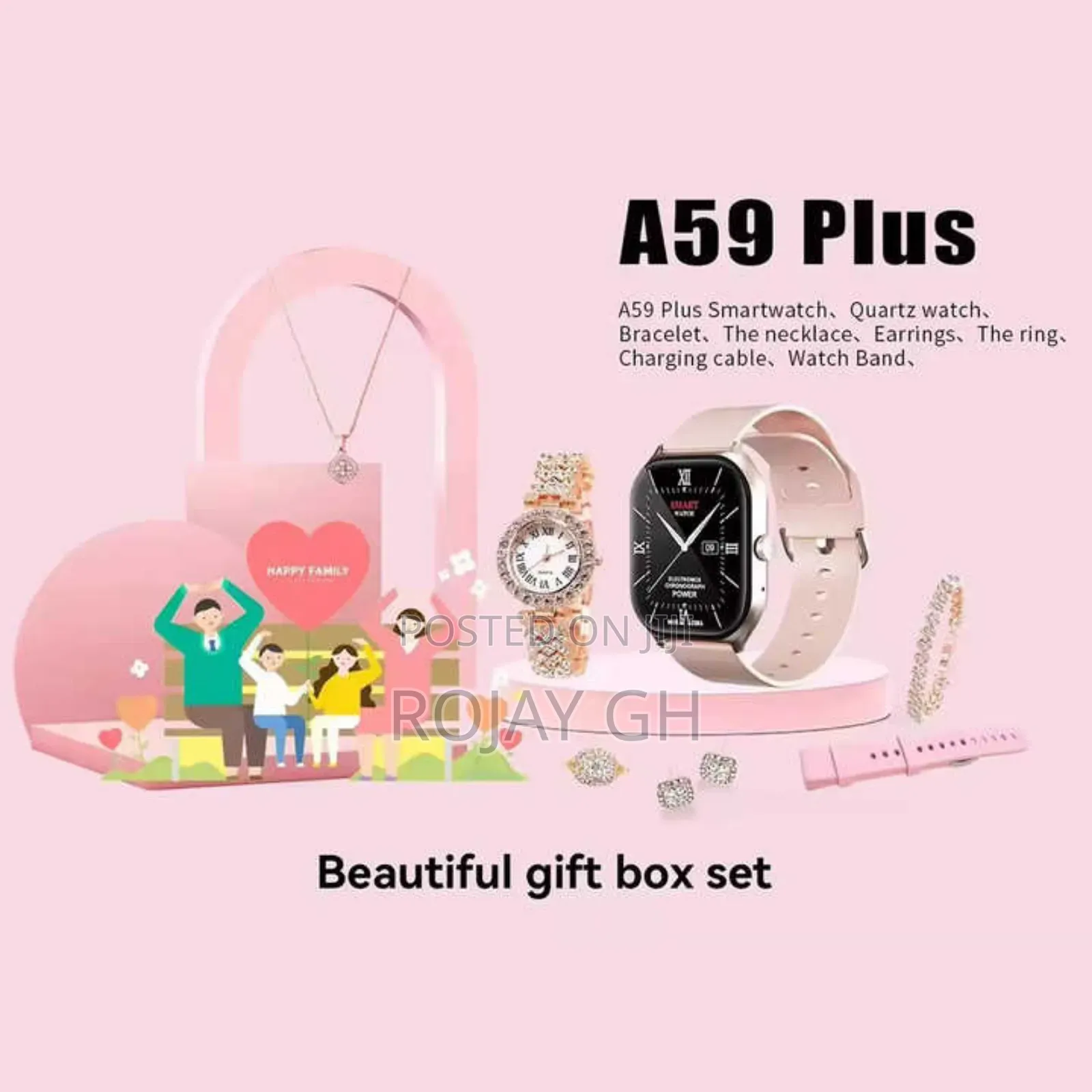 A59 Plus Smartwatch (8-in-1)
