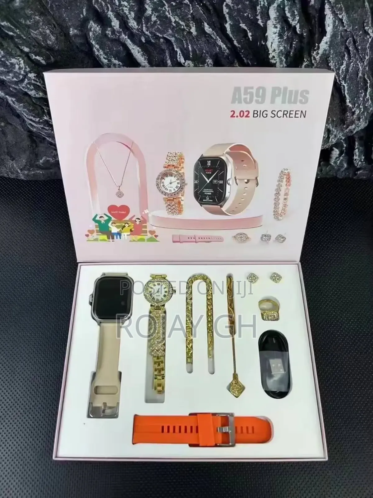 A59 Plus Smartwatch (8-in-1)