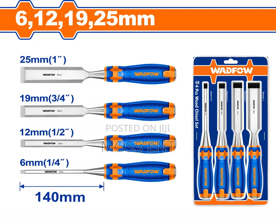 4 PCS Wood Chisel Set - Wwc2204