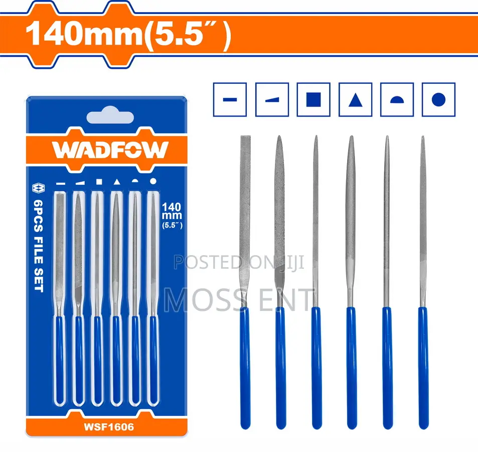 6 PCS File Set - Wsf1606