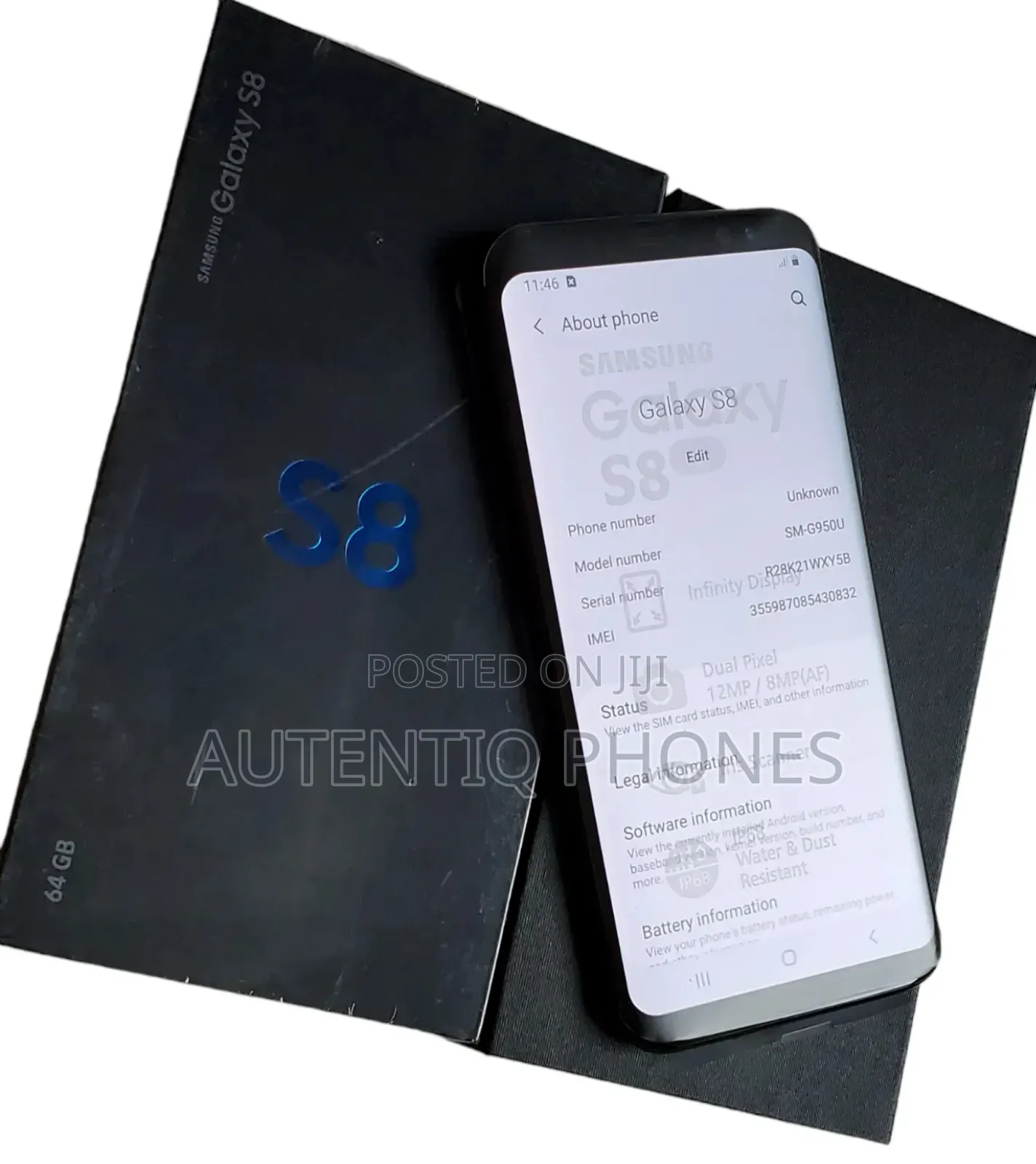 New Samsung Galaxy S8 64 GB Black