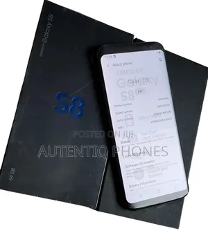 New Samsung Galaxy S8 64 GB Black