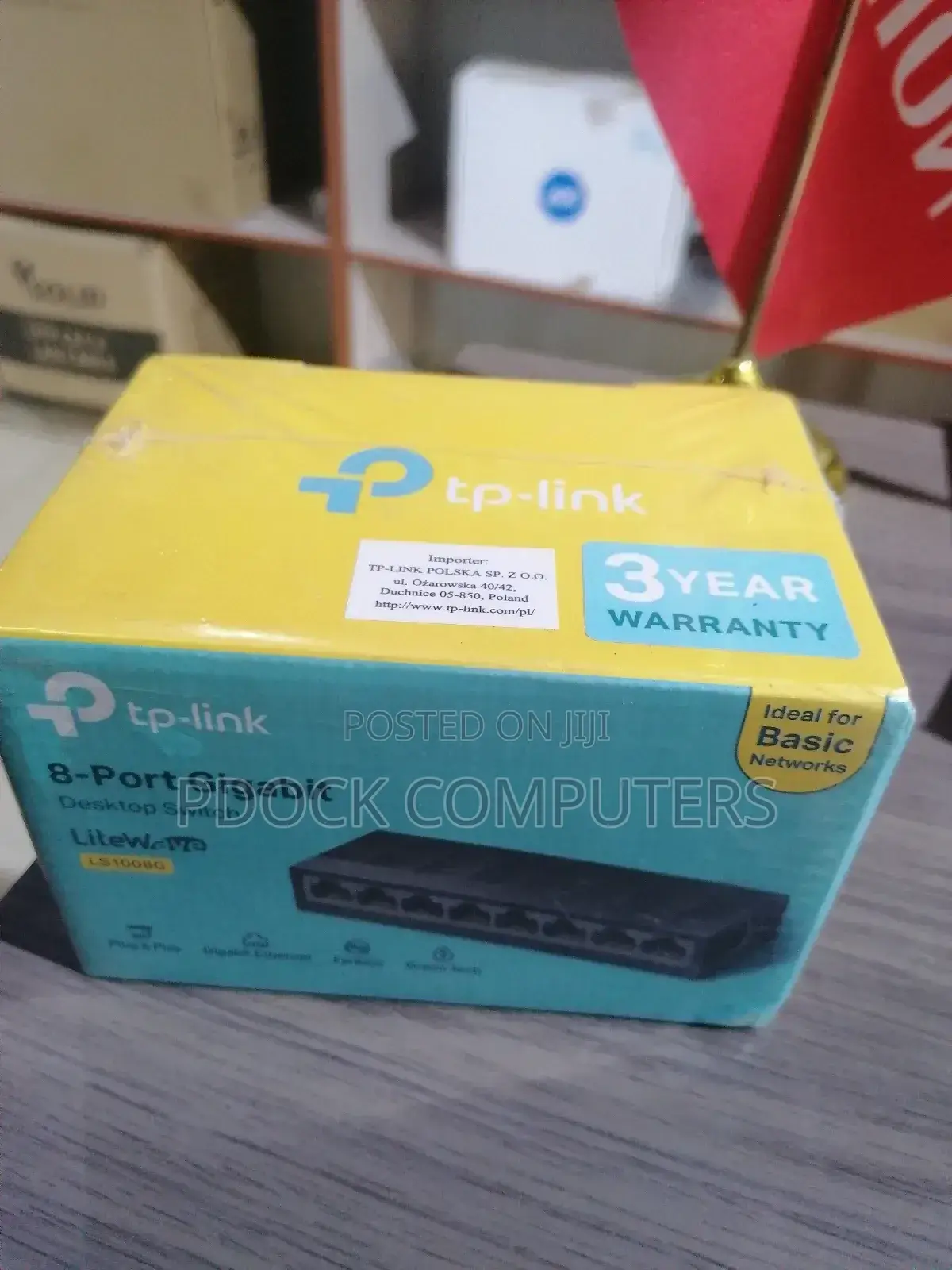 Tp-Link 8port Gigabit Desktop Switch (Ls1008g)