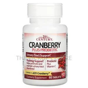 21ST CENTURY Cranberry Plus Probiotic 60 Tablets