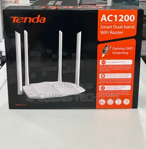 Tenda Ac1200 Smart Dual-Band Router, AC1200 Tenda Router