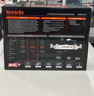 Tenda Ac1200 Smart Dual-Band Router, AC1200 Tenda Router