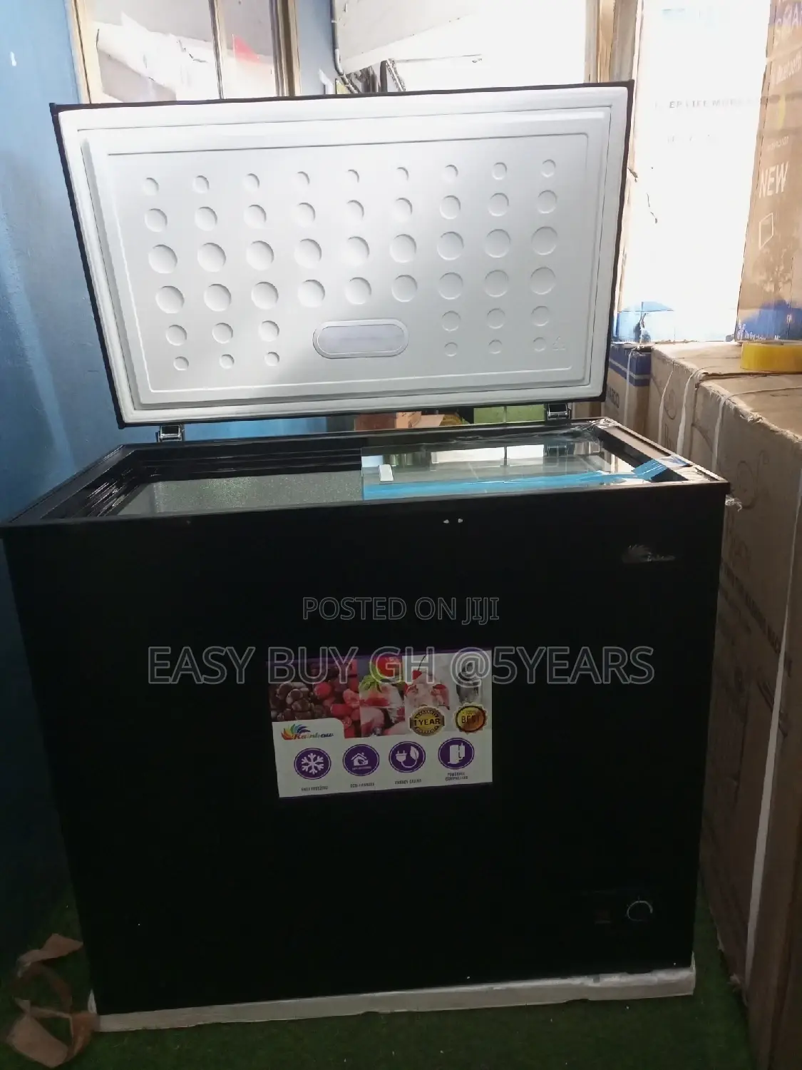 Brand New Chest Freezer Rainbow 200liters Quality Freezer