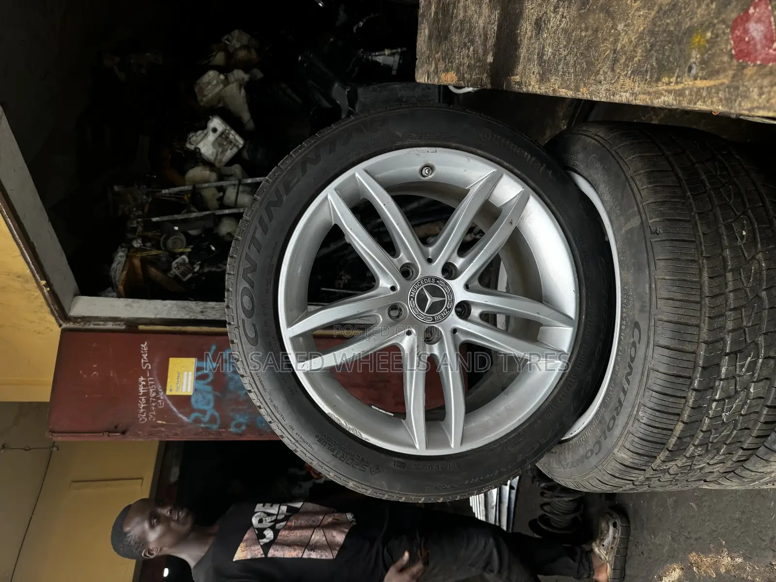 Original Mercedes Benz Rim 17 Home Use