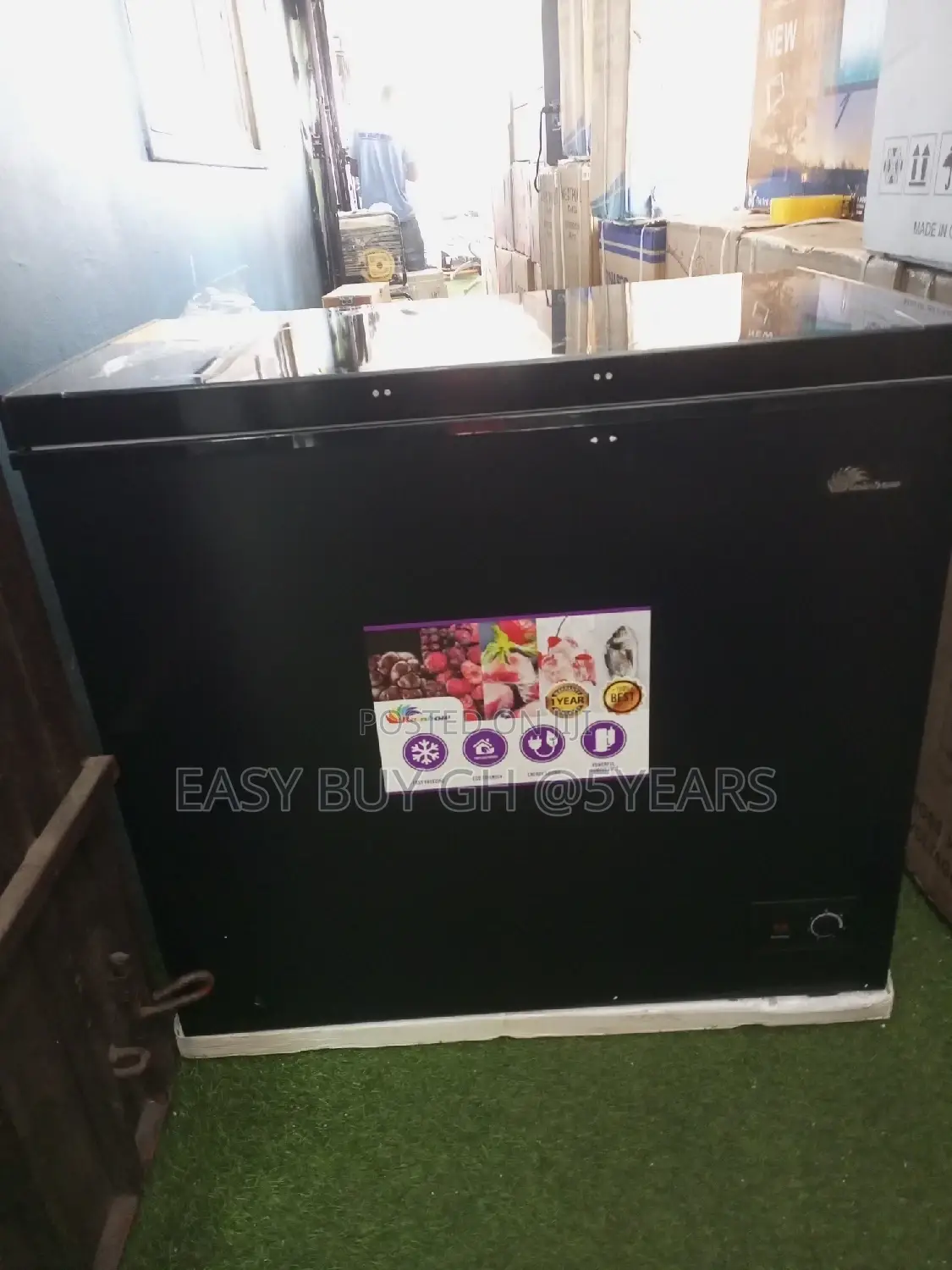 Rainbow Chest Freezer Freezer