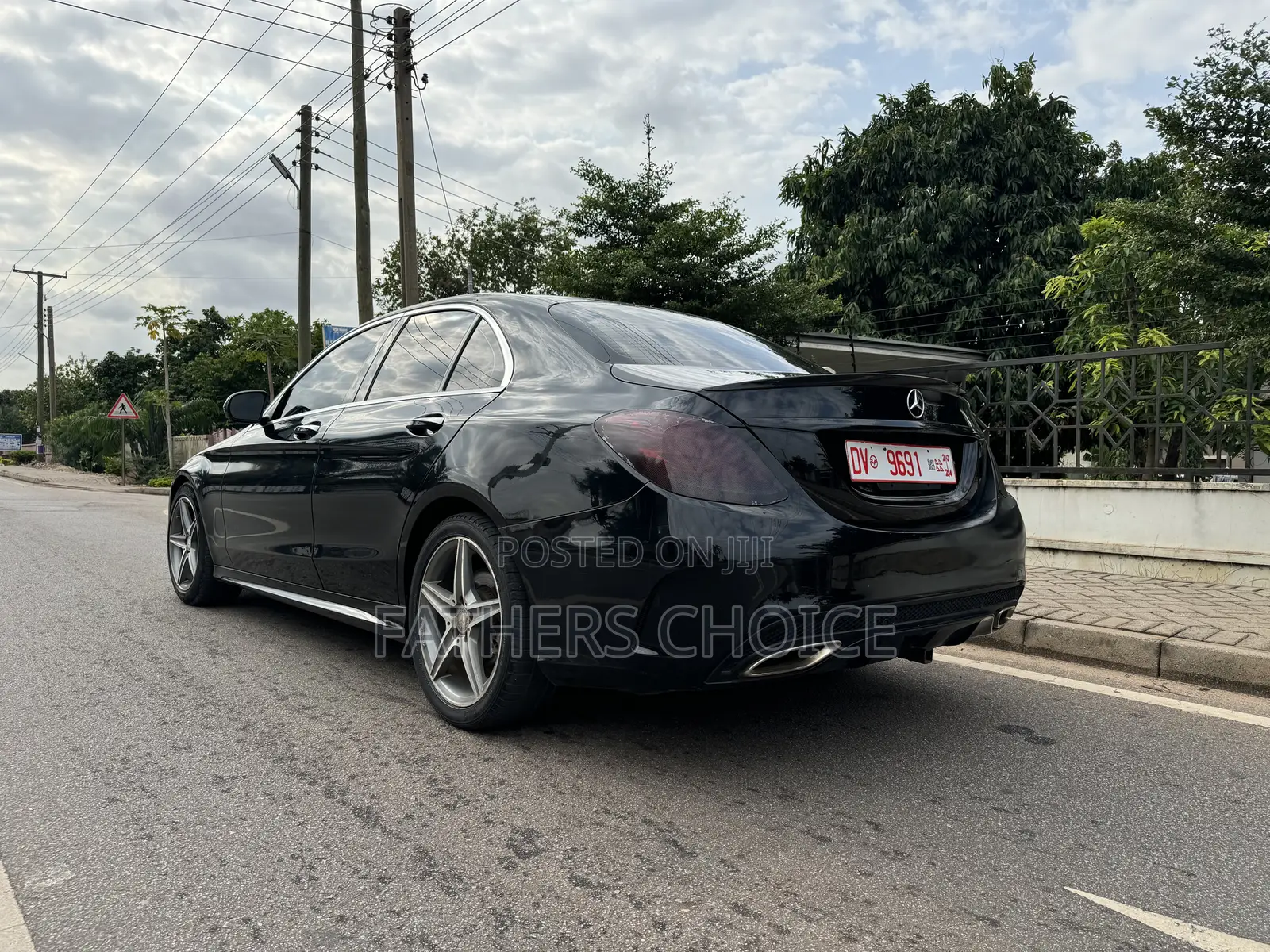 Mercedes-Benz C300 Luxury 4Matic Sedan AWD (2.0L 4cyl 7A) 2016 Black