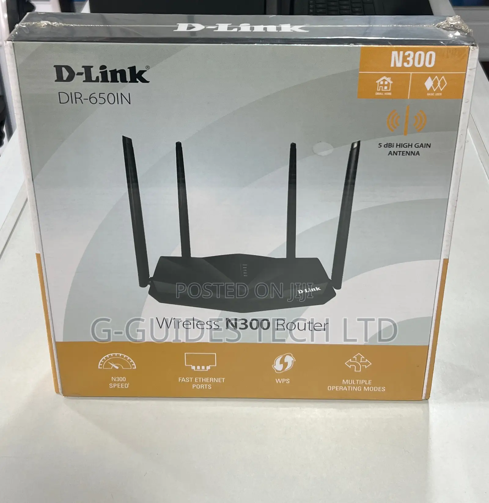 D-Link Wireless N300 High-Performance Router (DIR-650IN)