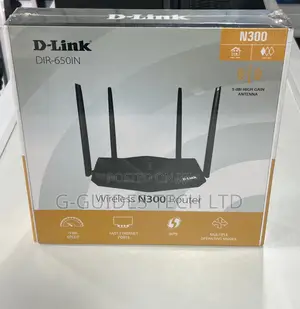 D-Link Wireless N300 High-Performance Router (DIR-650IN)