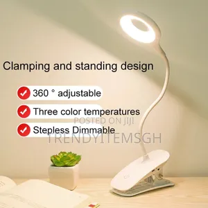 Rechargeable Flexible Clamp Led Table Desk Lamp