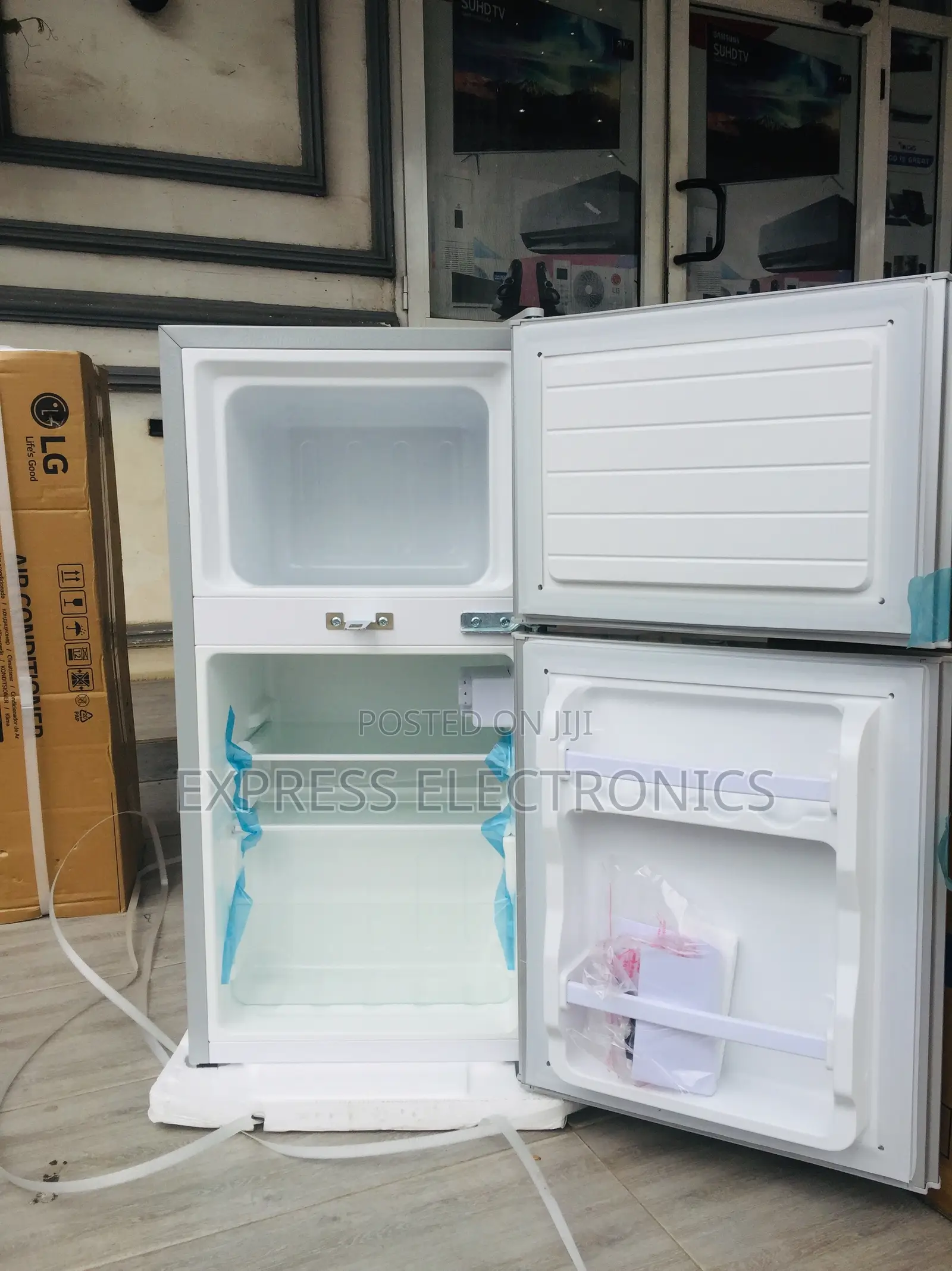 High Table Top Fridge Nasco Double Door