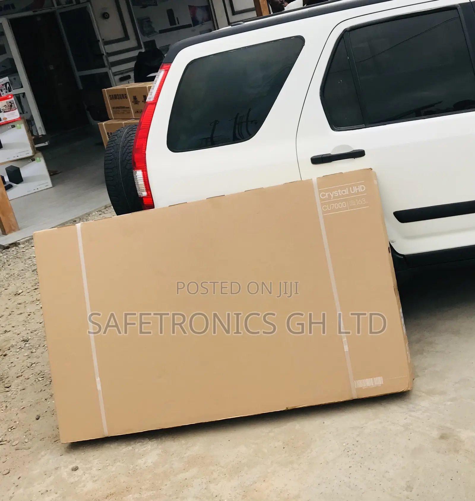 Black Uhd Led Smart Samsung Cu80 Authentic 75 Inch Tv