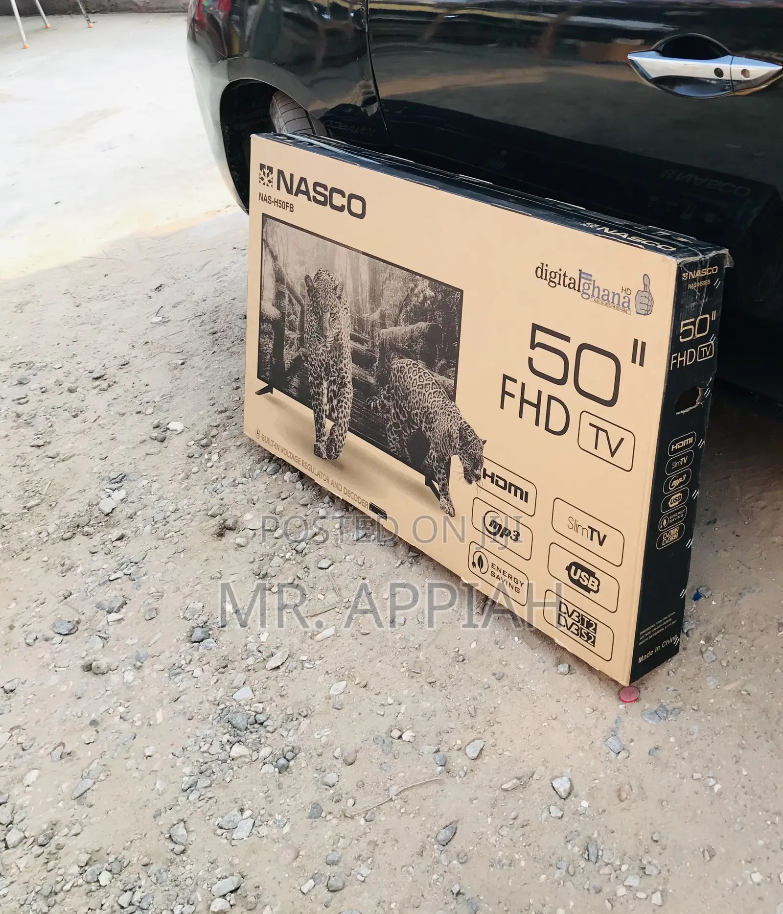 Elegantly Designed Nasco 50” Full HD Digital Satellite Tv.