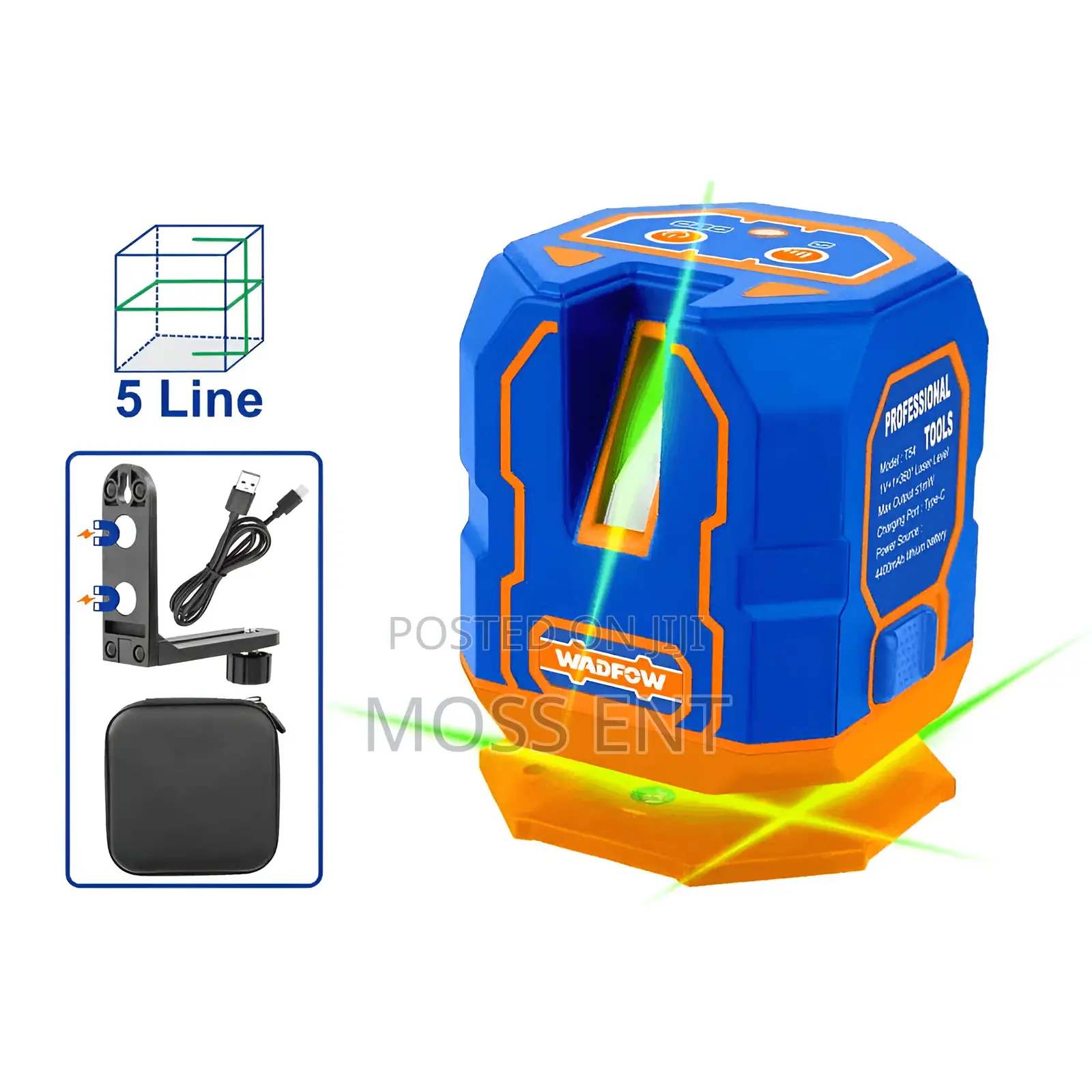 Self-Leveling Line Laser(Green Laser Beams) - Wle1m05