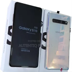 New Samsung Galaxy S10 5G 256 GB Silver
