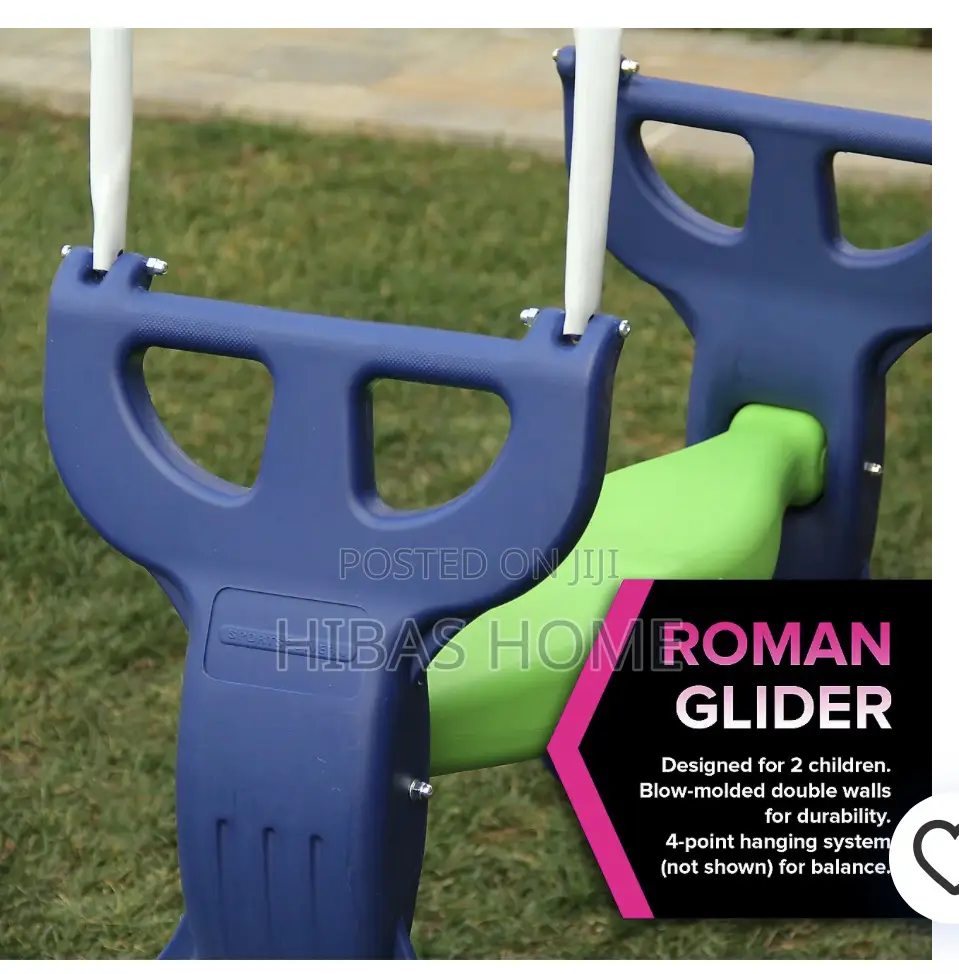 Sportspower 7 Station Swing Set With Slides
