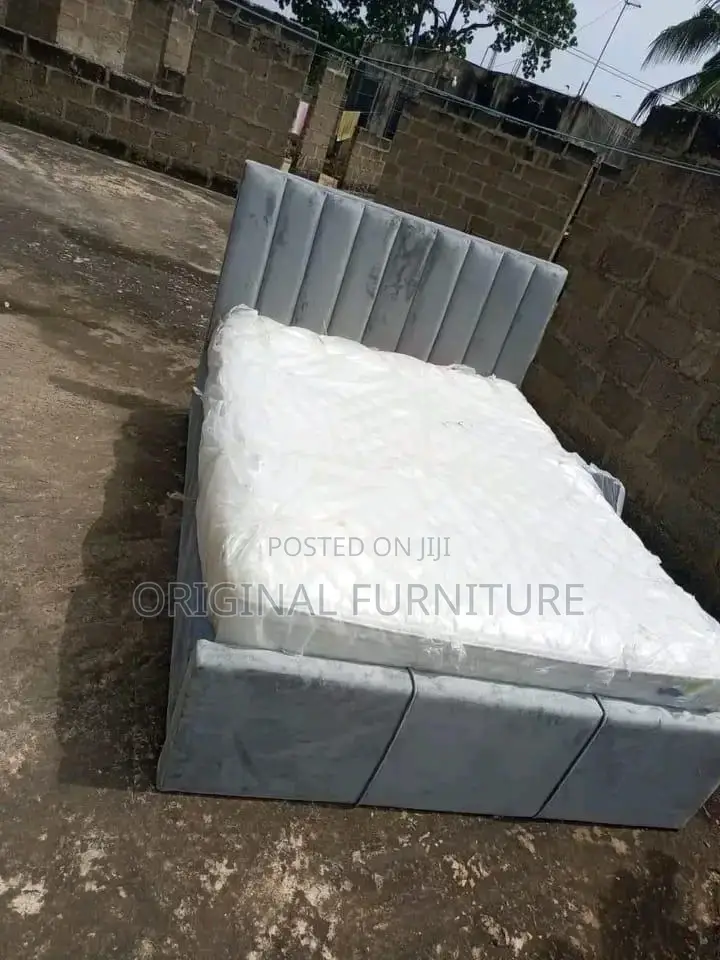 Double Bed Frame With Mattress