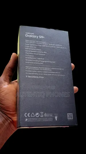 New Samsung Galaxy S9 Plus 64 GB Black