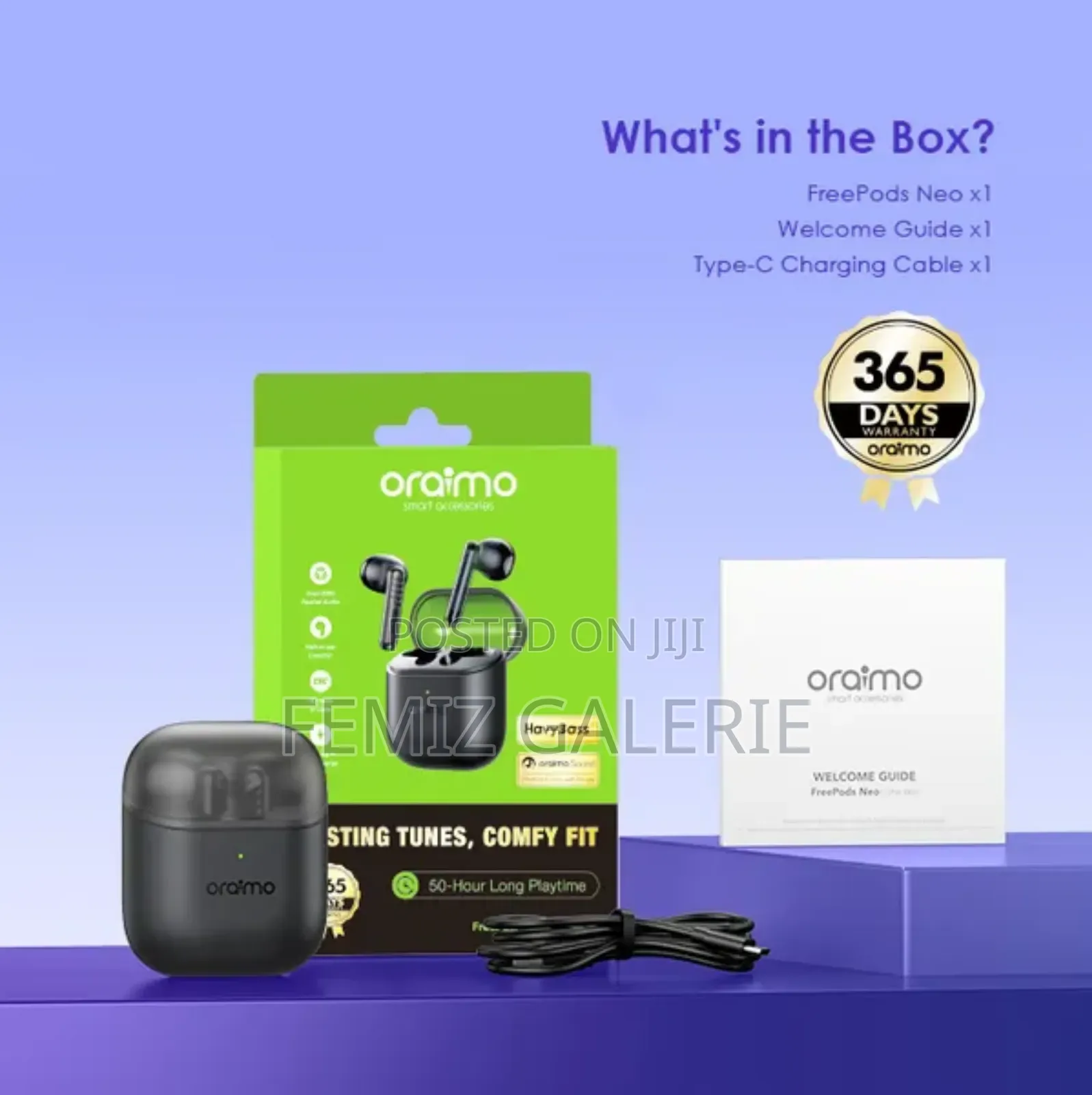 Oraimo Freepods Neo ENC True Wireless Earbuds