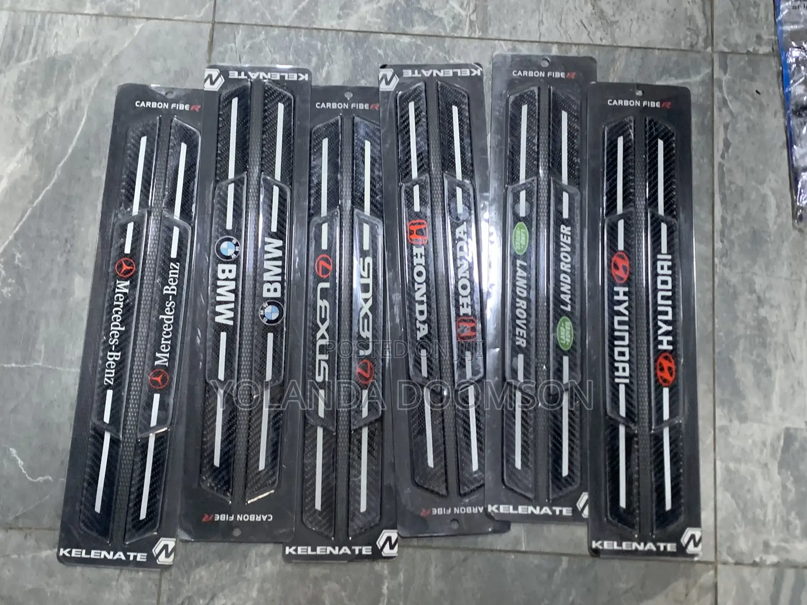 Step Door Sticker With Reflector All Cars