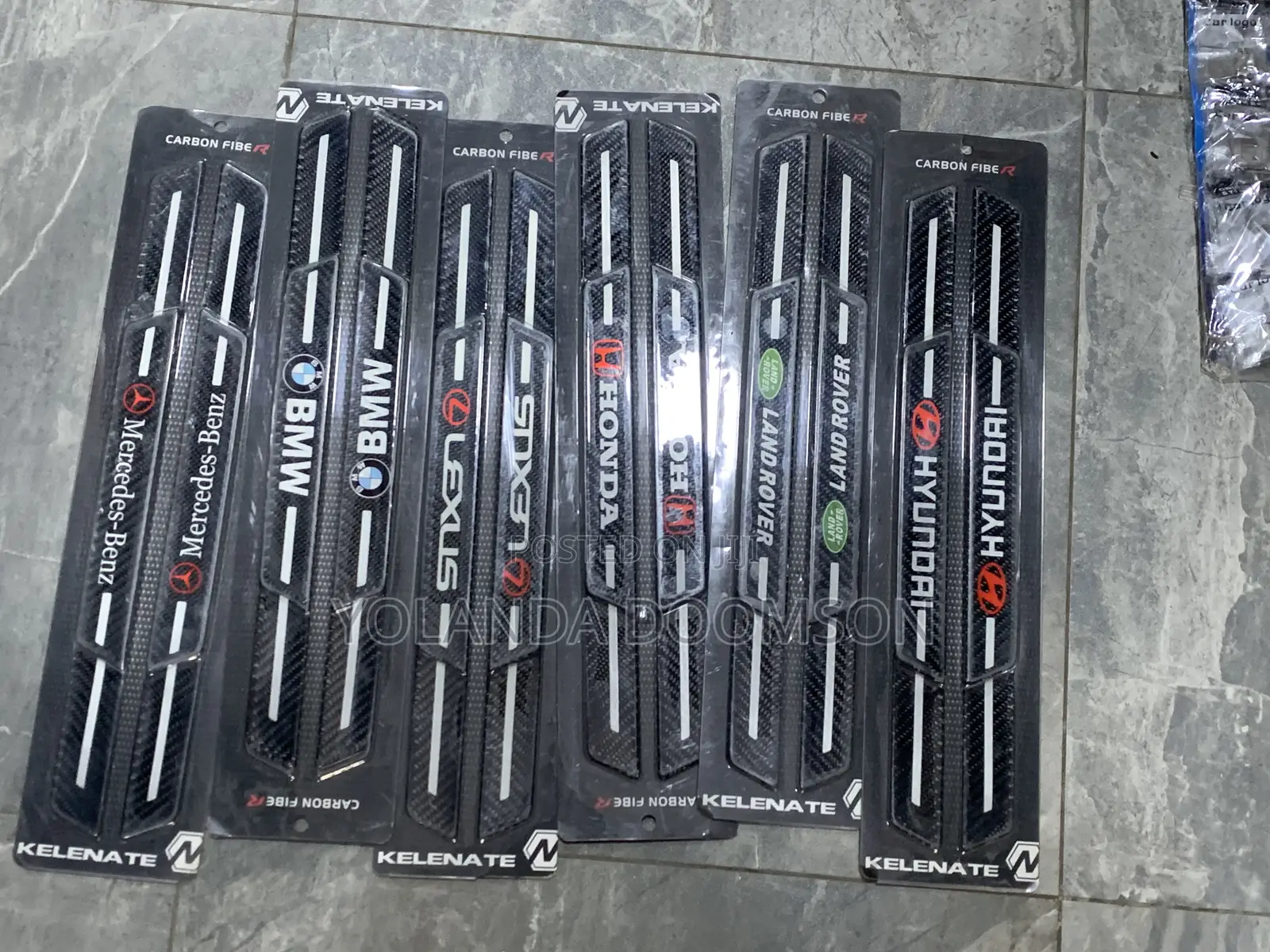 Step Door Sticker With Reflector All Cars