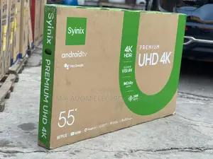 Syinix 55” Smart Android With Premium Uhd4k Dolby Audio