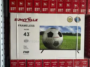 Sunnywalk 43" Full Hd Led Tv| In-built Decoder| Satellite| Usb| Hdmi