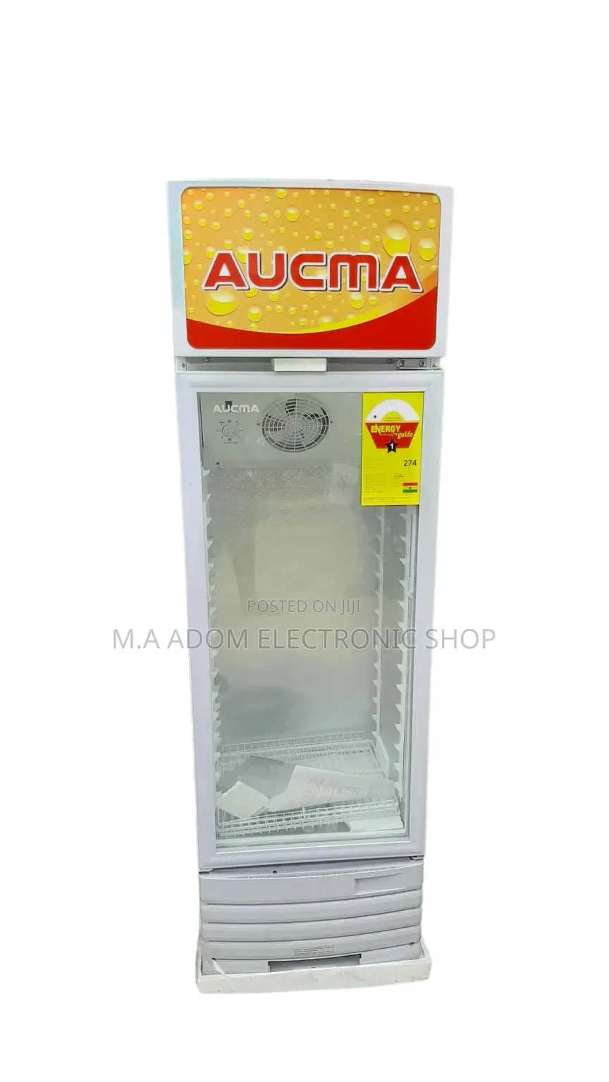 Aucma 321 Litres Commercial Beverage Fridge