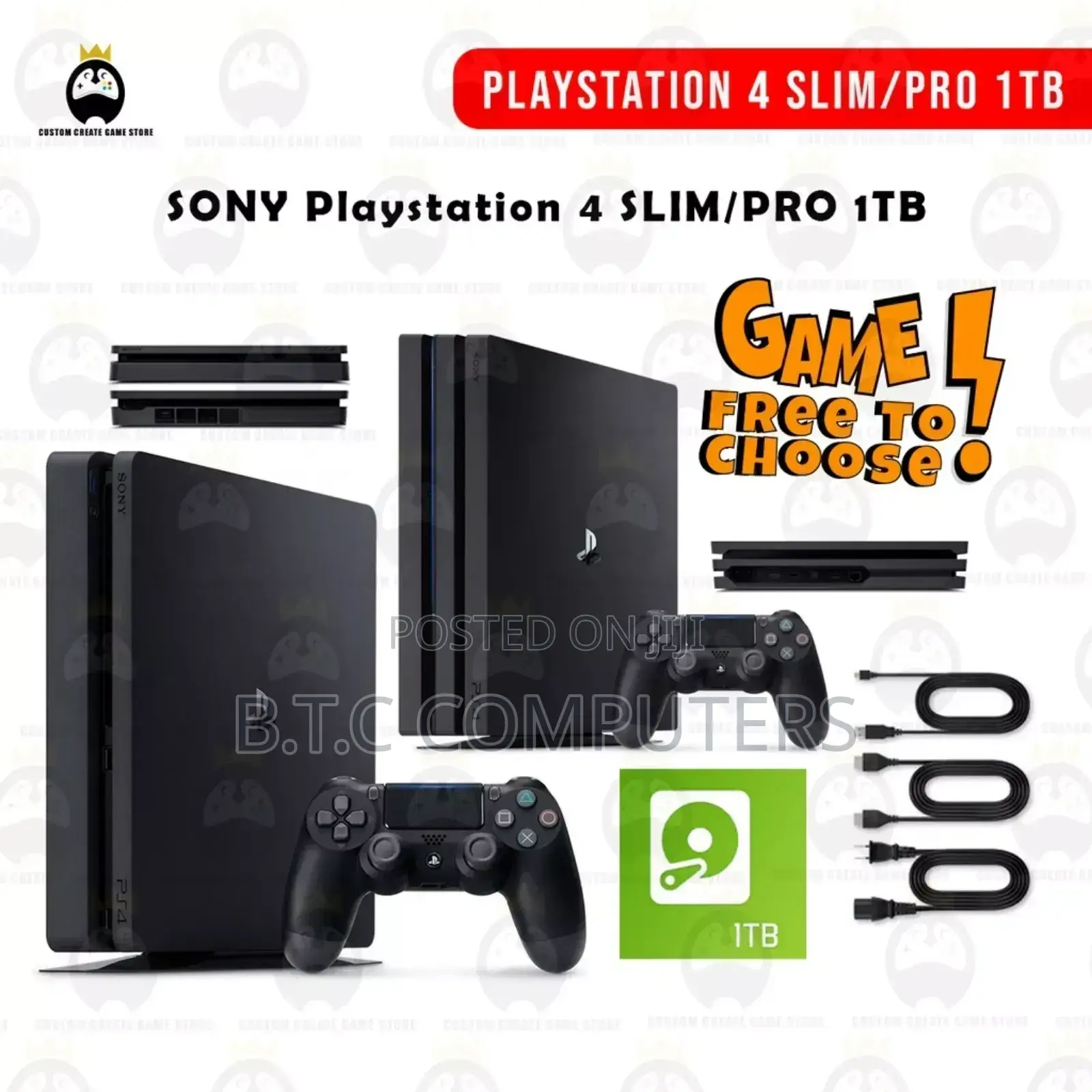 Ps4 Slim and Pro Available Uk Use