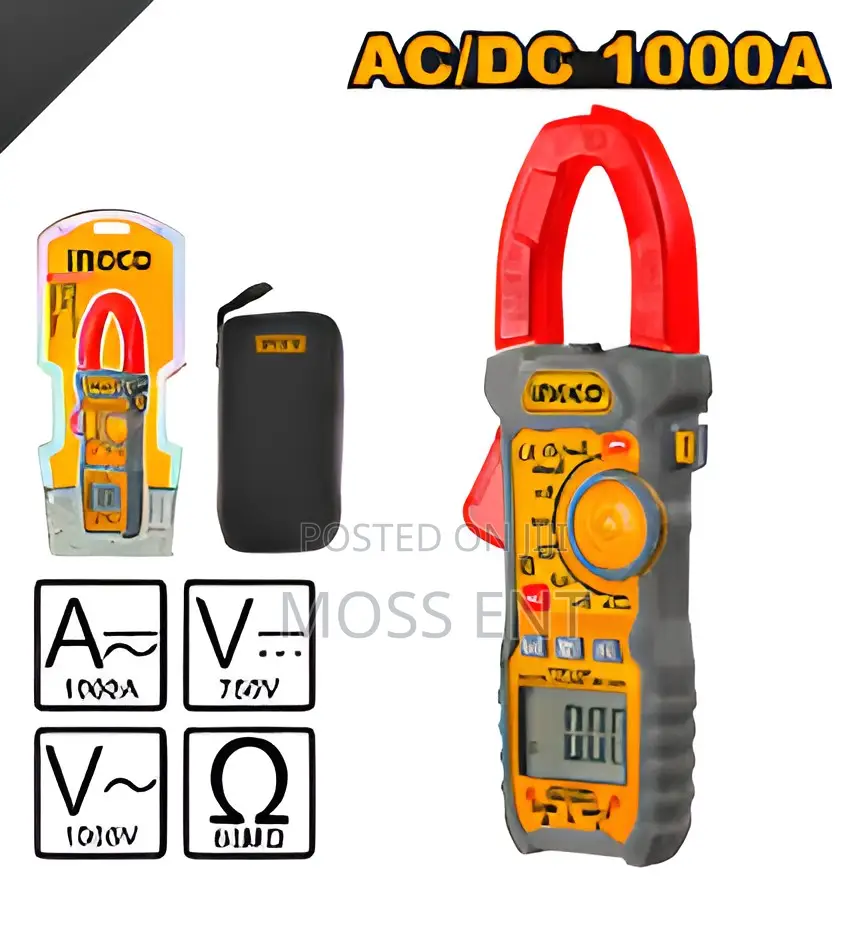 Dc/Ac Clamp Meter 1000a - Dcm100015