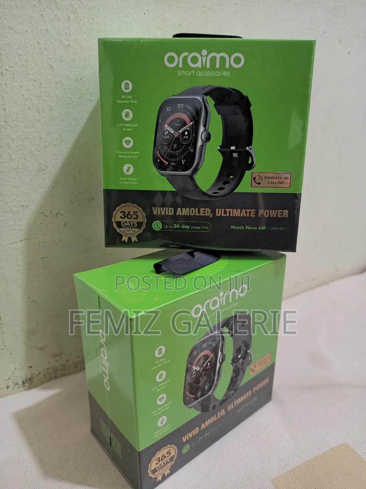 Oraimo Watch Nova Am 2.01" Amoled Screen Curved