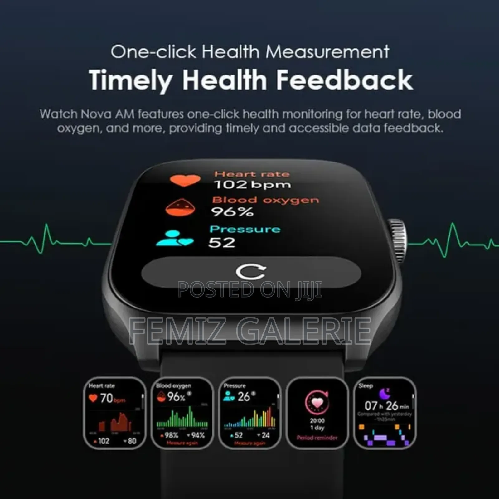 Oraimo Watch Nova Am 2.01" Amoled Screen Curved