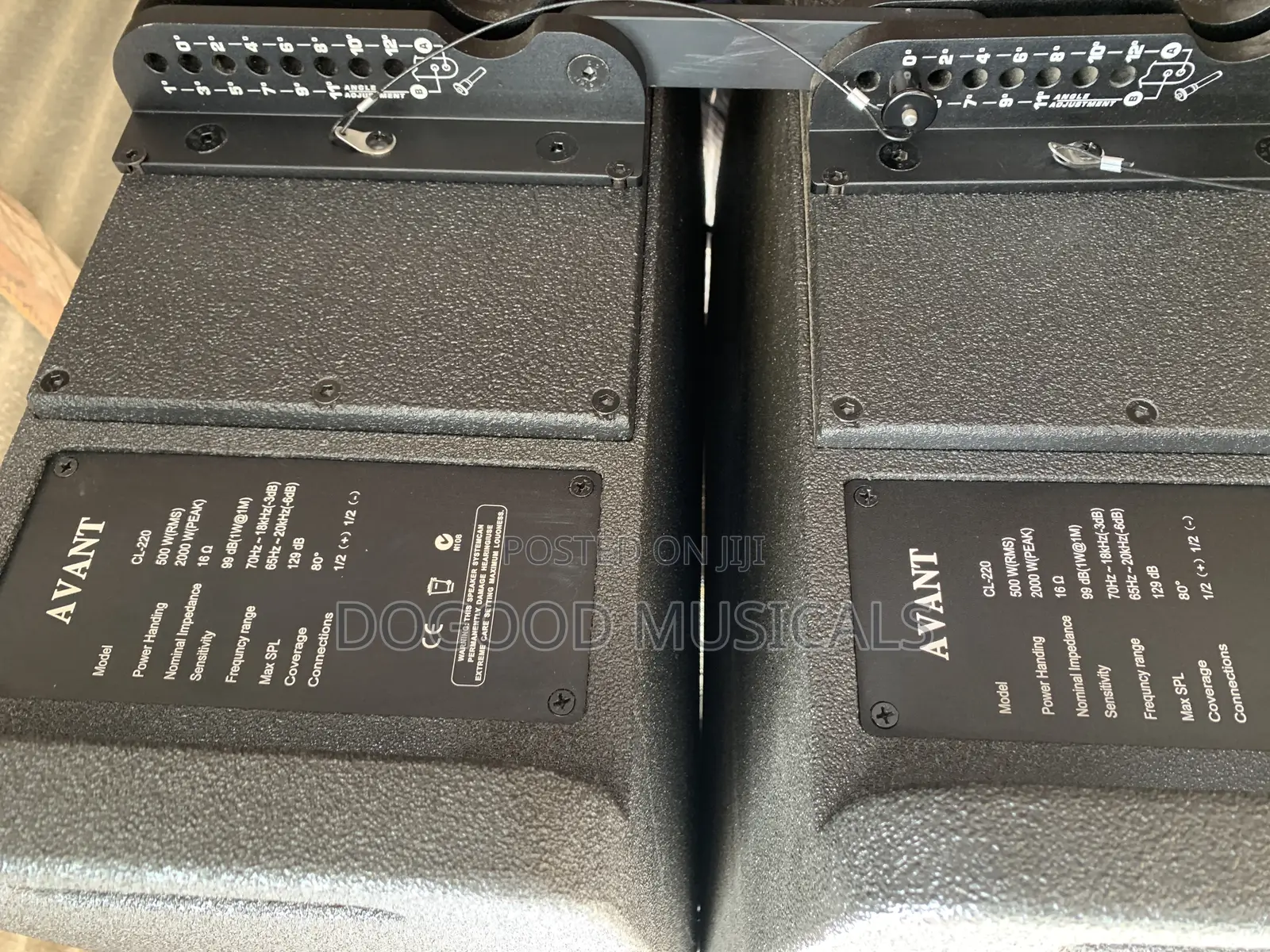 AV SOUNDS 10inch Dual Line Array Speakers(Pair)