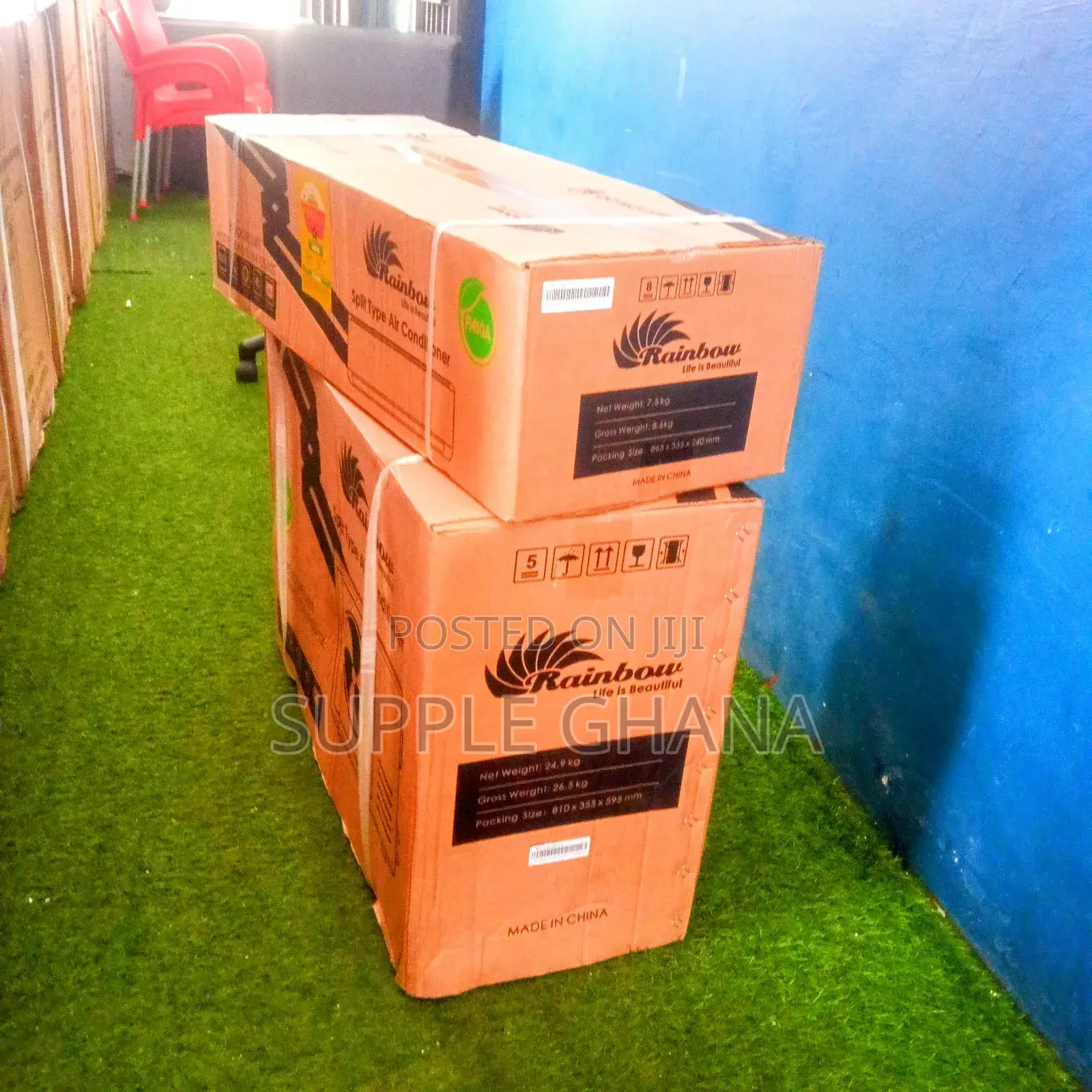 1.5hp Rainbow Air Conditioner Outdoor Unit and Indoor Unit