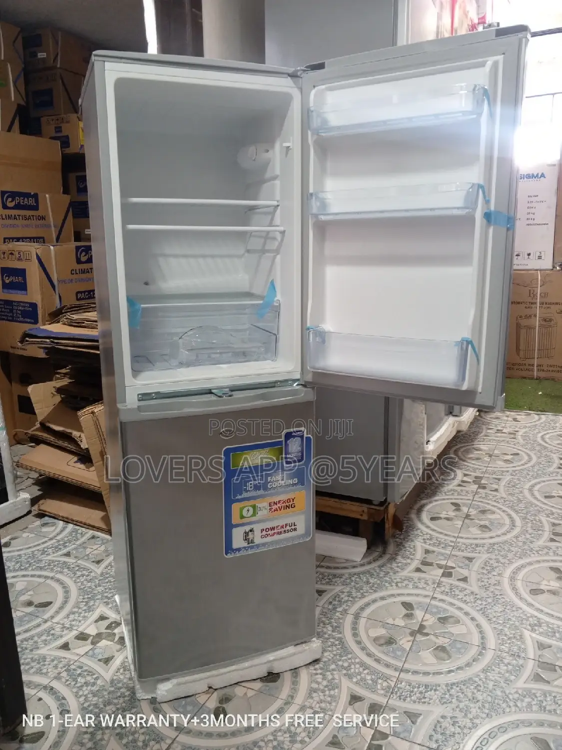 Nasco Refrigerator/Freezer 143L Affordable