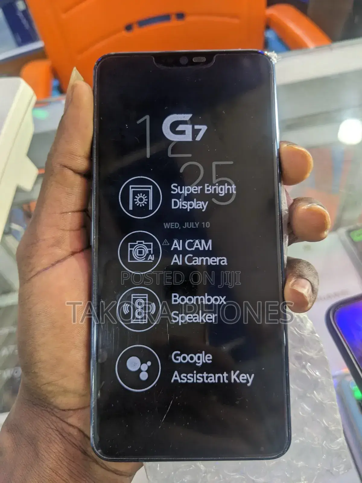 New LG G7 ThinQ 64 GB Black